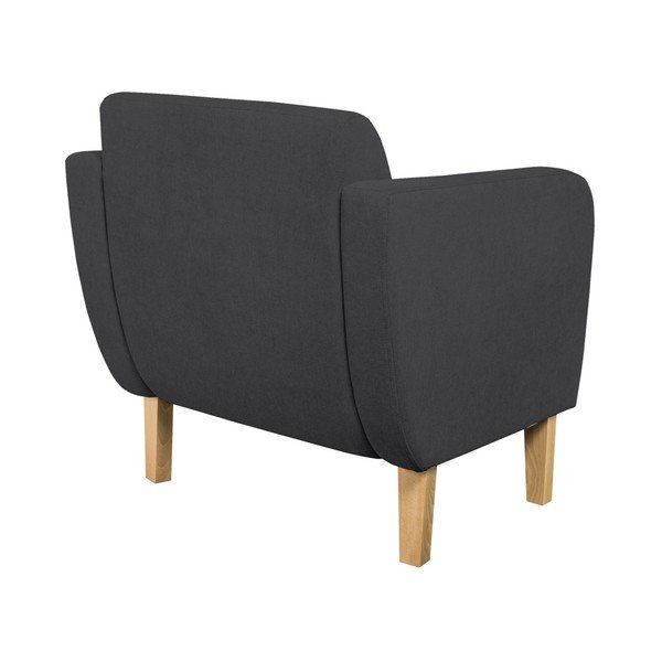 Temno siv fotelj Kooko Home Swing-image-4