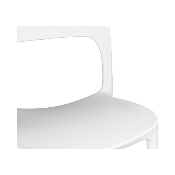 Komplet 4 belih jedilnih stolov Evergreen House Faux-image-2
