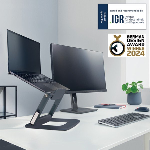 Nastavljivo stojalo za prenosni računalnik Ergo – Leitz-image-4