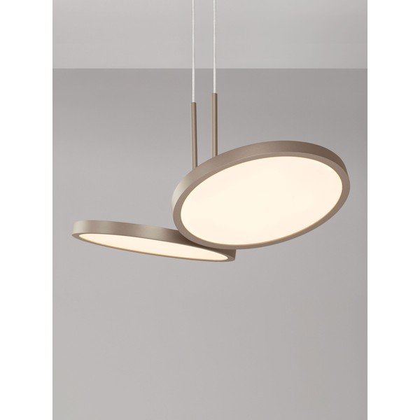 Aluminijasta LED zatemnitvena viseča svetilka v mat zlati barvi ø 32,5 cm Vea – Nova Luce-image-3
