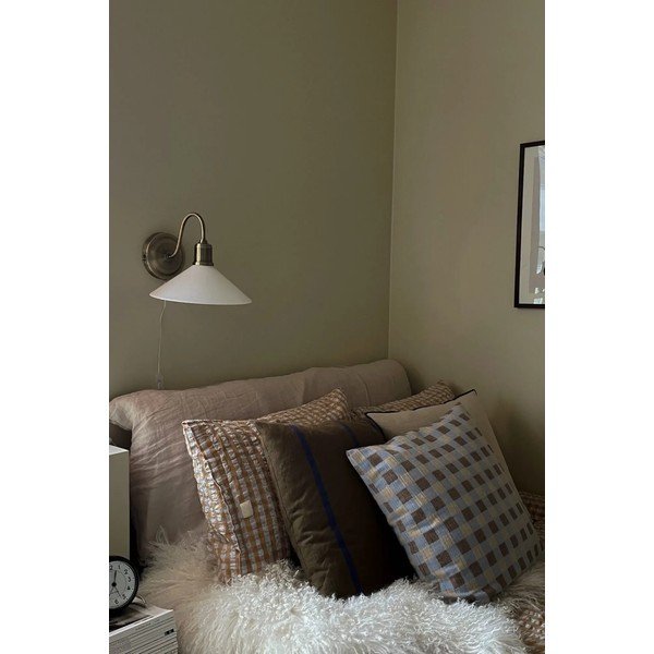 Belo-medeninasta stenska svetilka Vela – Markslöjd-image-1