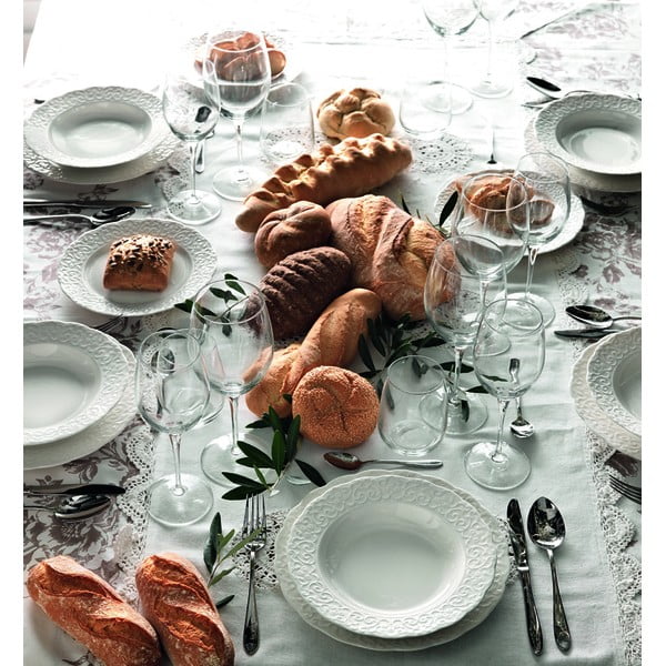 Bel jušni porcelanast krožnik ø 22 cm Gran Gala – Brandani-image-1