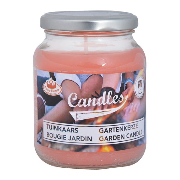 Komplet 4 vrtnih sveč v steklu Esschert Design Garden, čas gorenja 36 ur-image-2