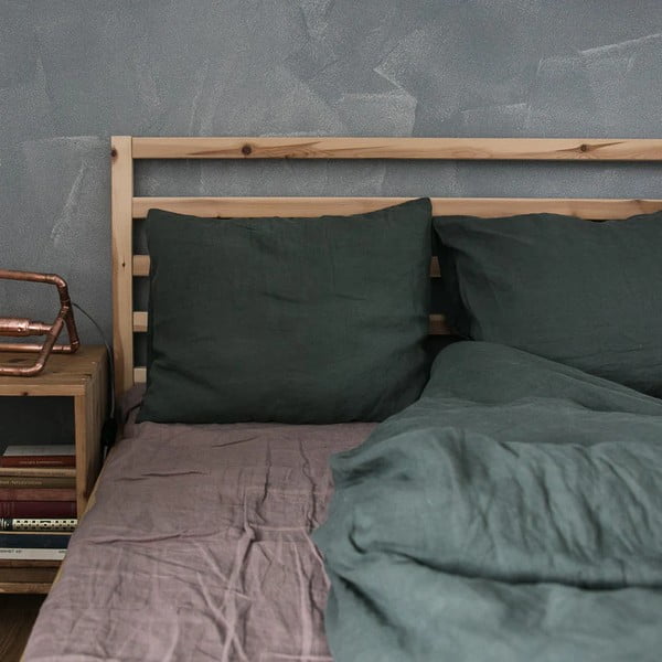 Rožnata/rjava lanena rjuha 180x260 cm Ashes of Roses – Linen Tales-image-1