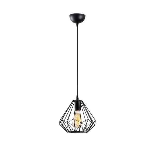 Črna viseča svetilka ø 23 cm Diamond – Opviq lights-image-2