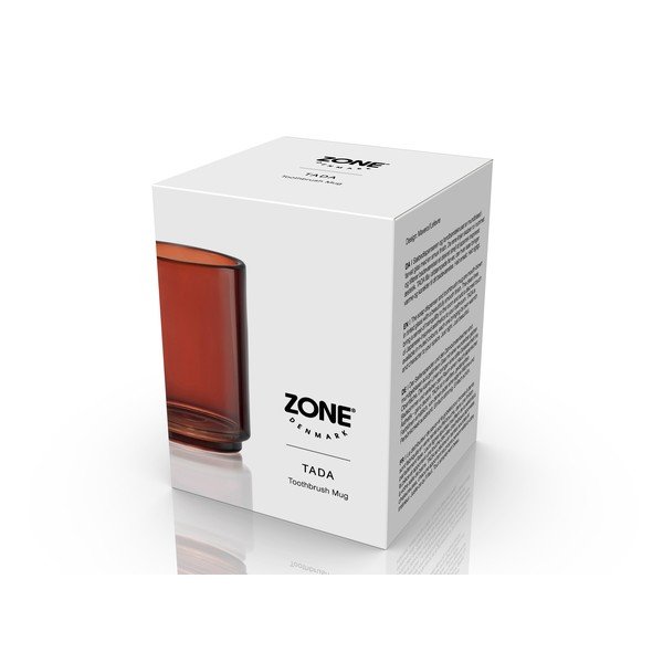 Rjav steklen lonček za zobne ščetke Tada – Zone-image-4