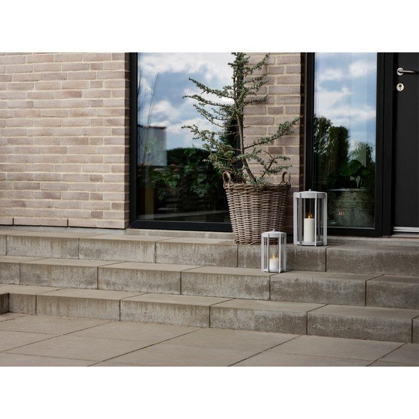 Svetlo siva LED lanterna na USB (višina 35 cm) Firefly – Zone-image-1