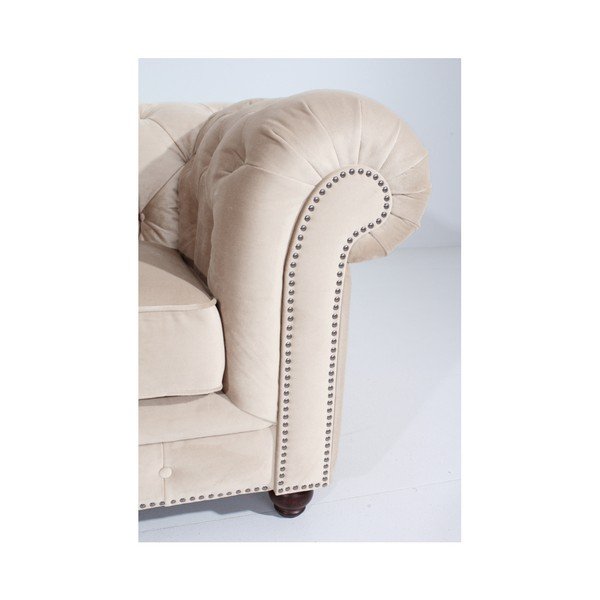 Krem fotelj Max Winzer Orleans Velvet-image-3