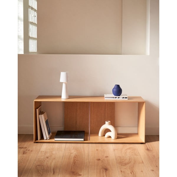 Sistem modularnih polic v hrastovem dekorju 101x38 cm Litto – Kave Home-image-3