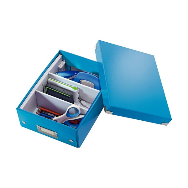 Modra škatla z organizatorjem Leitz Click&Store, dolžina 28 cm-image-3