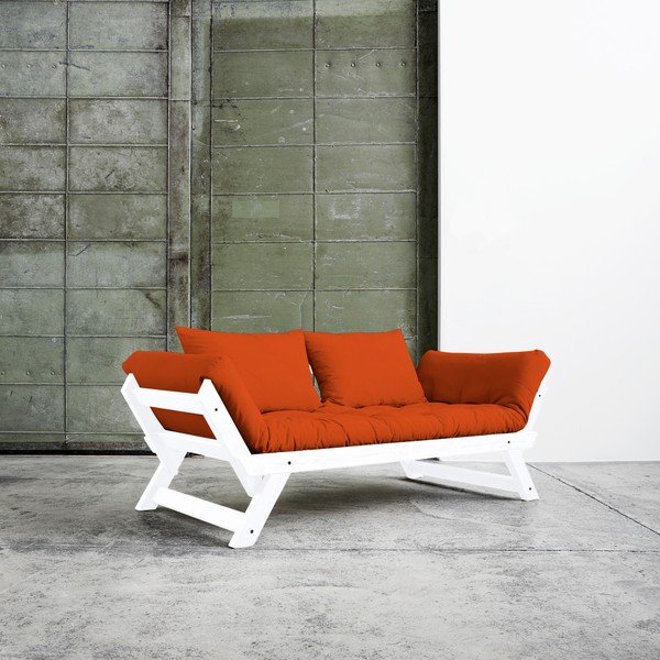 Variabilni kavč Karup Bebop White/Orange-image-1