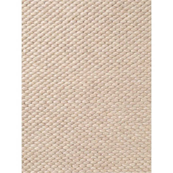 Bež ročno tkana volnena okrogla preproga ø 200 cm Lyon Beans – Elle Decoration-image-4