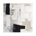 Tiskana/z ročno naslikanimi elementi slika na platnu 80x80 cm Crown – Bizzotto