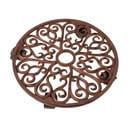 Kovinski mobilni podstavek za cvetlične lonce ø 34,5 cm Ornament – Esschert Design
