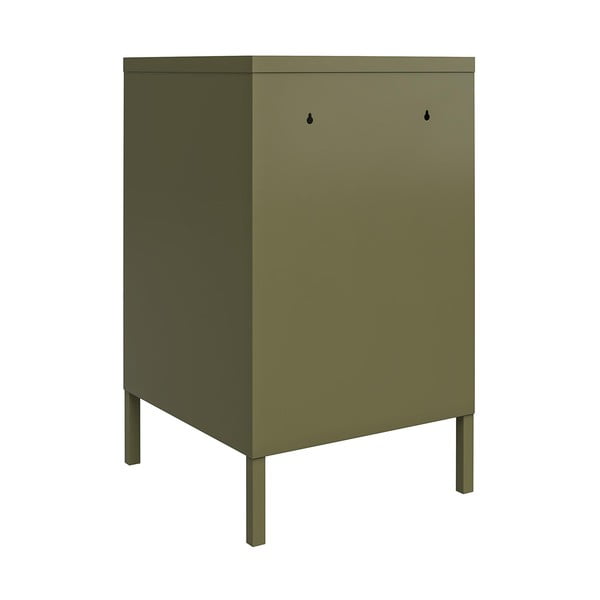 Kaki zelena kovinska nočna omarica Bradford – Støraa-image-3