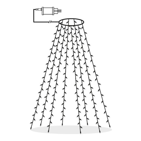 Svetlobna veriga število žarnic 160 ks dolžina 200 cm Serie LED – Star Trading-image-4