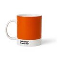 Oranžna porcelanasta skodelica 375 ml Orange 021 – Pantone