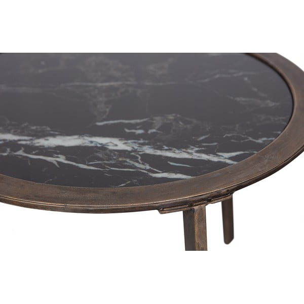 Črna mizica 58x58 cm Lax – BePureHome-image-2