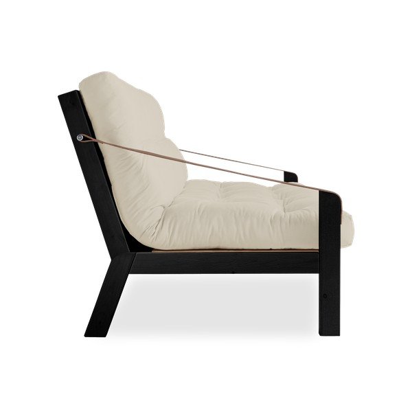 Raztegljiv kavč Karup Design Poetry Black/Beige-image-4