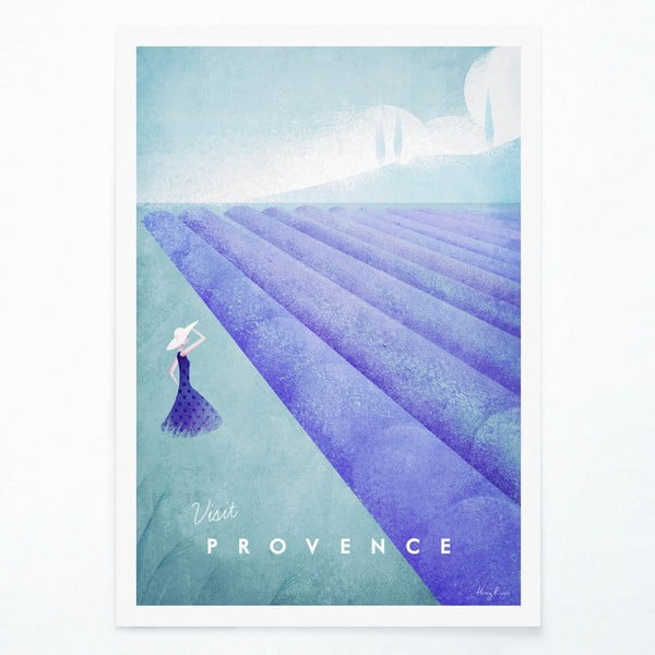 Plakat Travelposter Provence, 50 x 70 cm