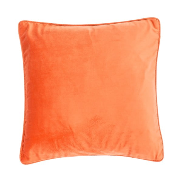 Oranžna okrasna blazina Tiseco Home Studio Velvety, 45 x 45 cm