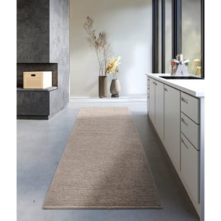 Svetlo rjav ročno tkan volnen tekač 80x200 cm Francois – Villeroy&Boch