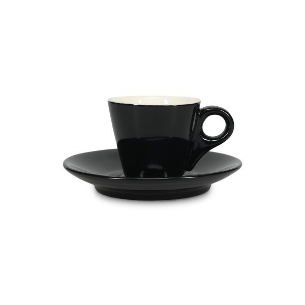 Črn porcelanast čajni krožniček ø 12,5 cm Barista – BonBistro-image-3