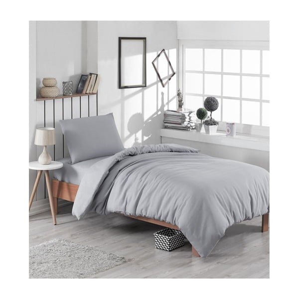 Sivo posteljnina Classy, 140 x 200 cm