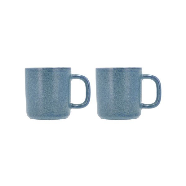 Komplet 2 modrih porcelanastih skodelic Villa Collection Fjord, 250 ml-image-2