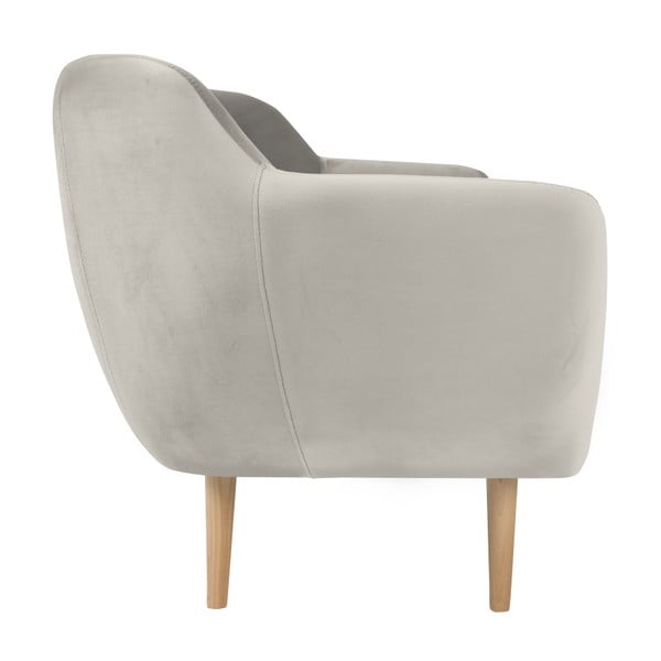 Krem fotelj Mazzini Sofas Amelie-image-2