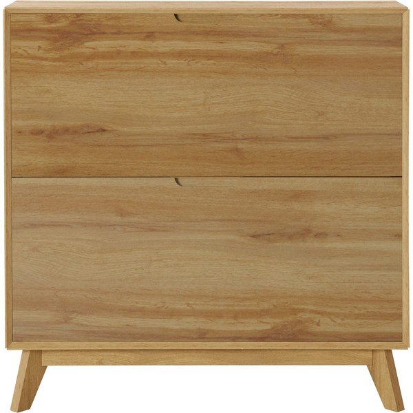 Preklopna omarica za čevlje v hrastovem dekorju Ezra – Støraa-image-2