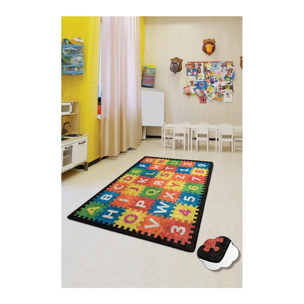 Otroška preproga Puzzle, 140 x 190 cm-image-1