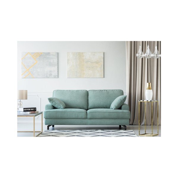 Mint zelena trisedežna zofa Kooko Home Salsa-image-4