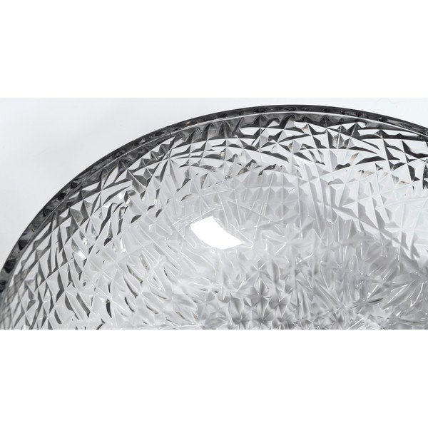 Črn steklen okrogel umivalnik ø 42 cm Gaviota – Sapho-image-4