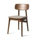 Rjav jedilni stol Livo – Unique Furniture