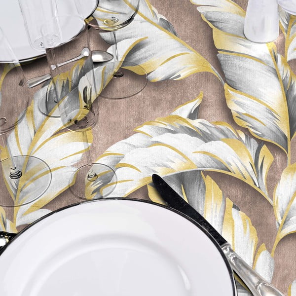 Povoščen namizni prt 140x240 cm Ebany – douceur d'intérieur-image-3