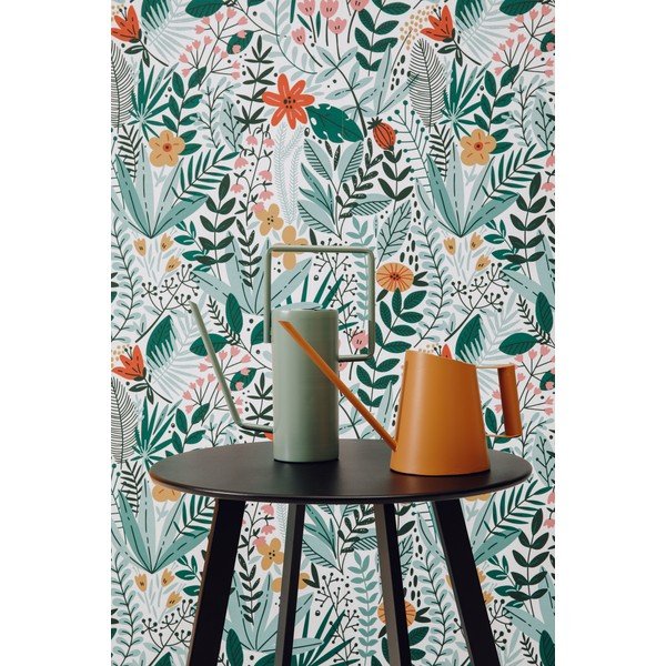 Zelena kovinska zalivalka PT LIVING Grace, višina 29 cm-image-1