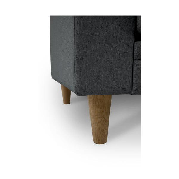 Antracitno siva sedežna garnitura 217 cm Focus – Scandic-image-4