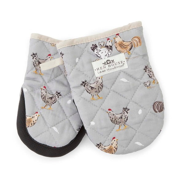 Bombažne kuhinjske rokavice v kompletu 2 ks Hen House – Cooksmart ®