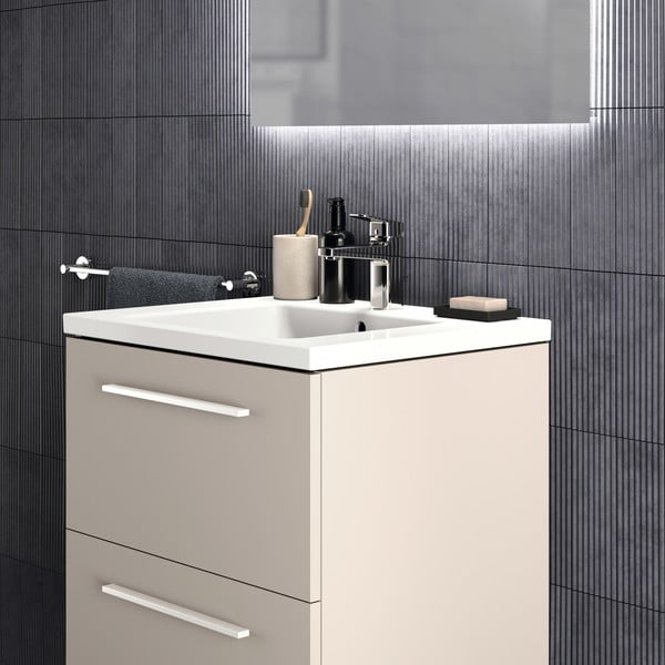 Kremno bela stenska omarica za pod umivalnik 60x63 cm i.Life B – Ideal Standard-image-4