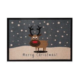 Predpražnik Hanse Home Merry Christmas Reindeer, 40 x 60 cm