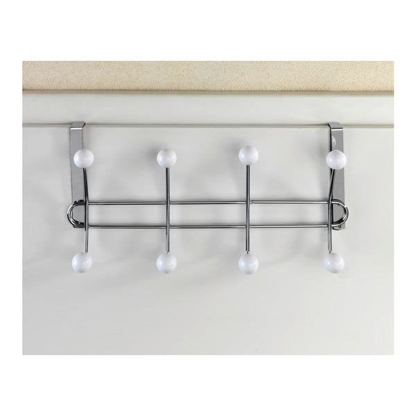 Siv kovinski obešalnik za vrata 7 cm Lissa - Wenko-image-3