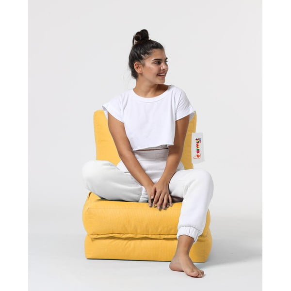 Rumena vreča za sedenje Siesta – Floriane Garden-image-1
