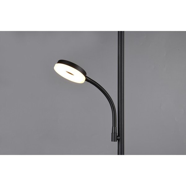 Črna LED stoječa svetilka (višina 178 cm) Specter – Reality-image-2