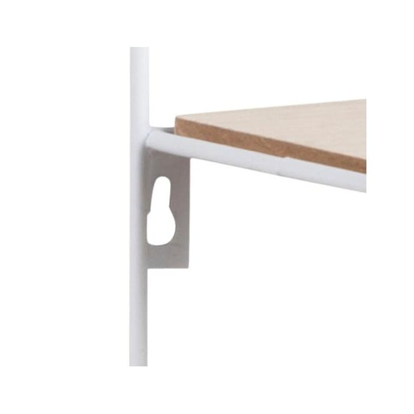 Bela polica iz masivnega lesa pavlovnije Darkenberg - Actona-image-4