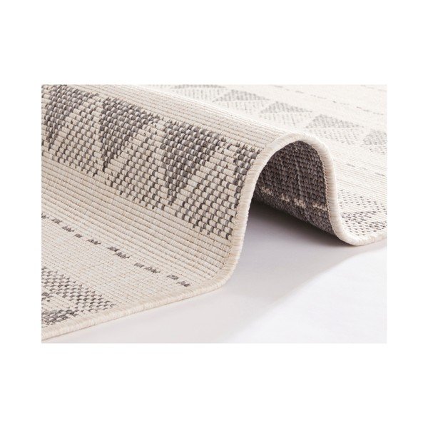Sivo-krem zunanja preproga NORTHRUGS Bahamas, 80 x 350 cm-image-3