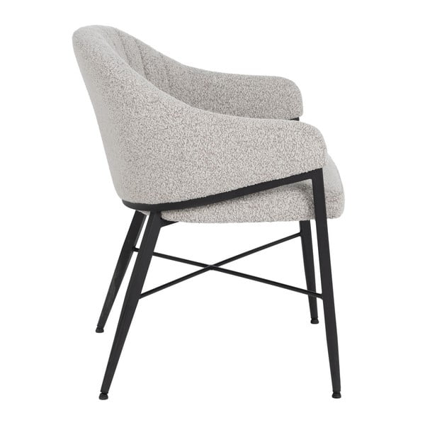 Svetlo siv fotelj – Ixia-image-2