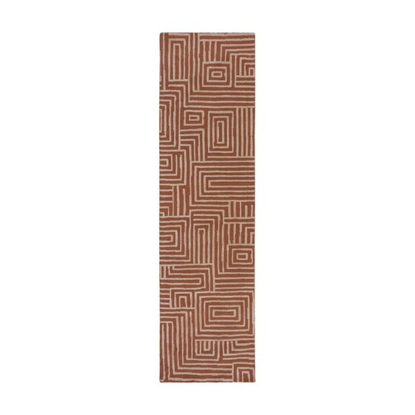 Tekač v barvi terakote 80x300 cm Kylo – Flair Rugs