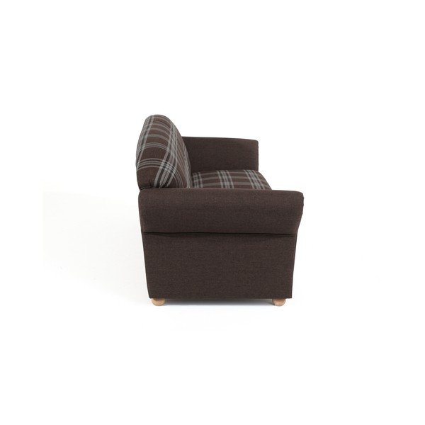 Rjava pletena zofa Max Winzer Corona, 202 cm-image-1