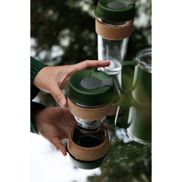 Zelen potovalni lonček 454 ml Brew Cork Pine L – KeepCup-image-2